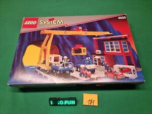 LEGO® 4555 Cargo Station 9V+OBA+ORIGINAL PACKAGING Railway Train (12V 4547 4511 4554 4551)111