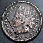 1864L INDIAN HEAD CENT - With LIBERTY