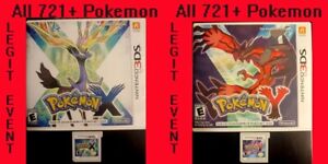 Pokemon X & Y - Loaded With All 721 & 120+ Legit Event Pokémon Unlocked (3DS)