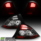 For Black 2004-2005 Honda Civic Coupe LED Tail Lights Lamps Left+Right (For: 2005 Civic)