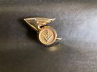 Simca Vedette Versailles V8 Gold Brass Emblem Badge 1955 Vintage