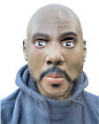 Realistic Black Man Male Model Latex Mask Disguise The Weeknd Costume Accessory