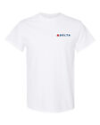 Delta Airline Fashion Men Short Sleeve Adult T-shirt Embroidery NEW