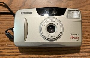 New ListingCANON Sure Shot 76 Zoom 35mm Film Camera - Tested - Works! READ!