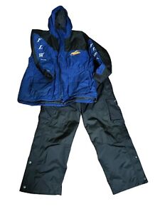 Stearns Outdoor Dry Wear WeatherProof FLW Embroidered SZ XL Jacket & Bib Overall