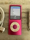 Apple iPod Nano 4th Generation 16GB Pink, New Battery