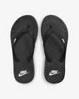 Nike On Deck Women's Sandals Slippers Slides Flip Flops black white 6-8 9 10 002