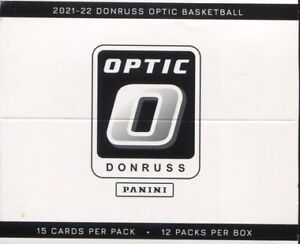 2021-22 Panini Donruss Optic Basketball Cello Box