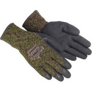 Red Steer Camo Camouflage Chilly Grips Gloves Hunting Fishing M/L/XL