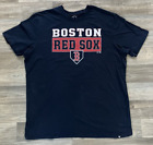 Boston Red Sox T-Shirt '47 Size XL Dark Blue MLB Baseball Mens