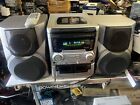 Aiwa CX-NMA545  Digital Audio System Super T-Bass 3 CD Stereo w/Remote WORKING