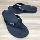 VIONIC Tide Thong Sandals Dark Blue Navy Sandals Comfort Womens Size 9 EUC!