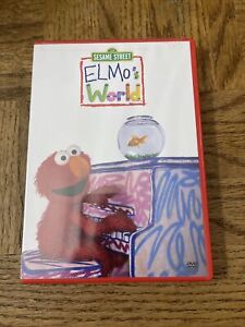 Sesame Street Elmos World DVD-Very Rare Dust Cover-SHIPS N 24 HOURS