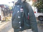 Alpha Industries USAF N-3B Extreme Cold Weather Jacket Sage Green - XS or Small