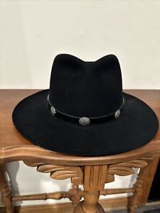 Vintage Bailey Quigley Cowboy Hat Size 7 1/4 Made In USA