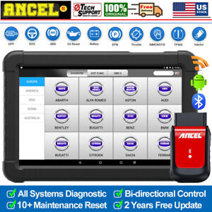 ANCEL X6 Car Diagnostic Tool Bidirectional All Systems OBD2 Scanner Code Reader