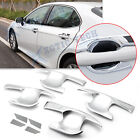 Exterior Chrome Door Handle Bowl Cover Trim Accessories For Toyota Camry 2018-24 (For: Toyota)