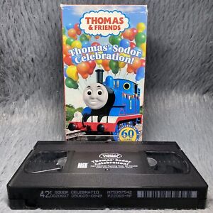 Thomas And Friends Thomas’ Sodor Celebration! VHS Tape 2004 Train 60 Year Rare
