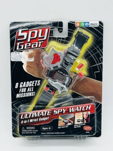 Wild Planet Spy Gear Ultimate Spy Watch 8 in 1 Wrist Gadget 2007 NEW READ L@@K