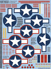 1:32 Kits-World Decals B-25J Mitchell General Stencil - Stars & Bars 132047 x