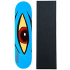 TOY MACHINE Skateboard Deck Sect Eye Blue 7.875' with Grip BRAND NEW IN SHRINK