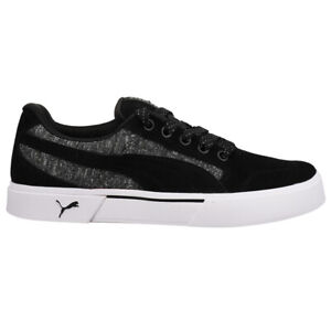 Puma CRey Winterwear Lace Up  Mens Black Sneakers Casual Shoes 384738-01
