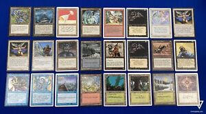 1990s Magic The Gathering Cards Lot of 50 Vintage Cards Lot 2