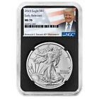 2023 $1 American Silver Eagle NGC MS70 ER Trump Label Retro Core