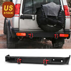 For 1999-2004 Land Rover Discovery 2 New Steel Rear Bumper With Red D-Ring (For: 2002 Land Rover Discovery)