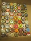 Lot of 63 USA Beer Bottle Crown Caps -  Number of  Obsoletes -  Camera, Catfish