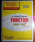 Versatile G125 D118 D145 4 Wheel Drive Tractor Parts Book Manual 1969 69
