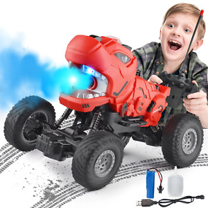 Dinosaur Remote Control Car Monster Trucks RC Car Toys for Boys Kids and Toddler