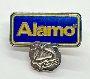 Vintage 1999 Alamo Car Rental 25 Years Anniversary Employee Lapel Pin s2