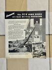John Deere Dealer Sales Brochure 1953 * 18 1/2-Inch All-Crop Elevator