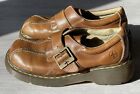 Vintage Dr Doc Martens Women's Mary Jane Shoes Leather Platform Chunky Size 9