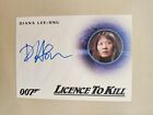 James Bond 007 Signed Autographed Diana Lee-Hsu Loti License To Kill A285 VG