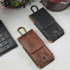 Extra Large Belt Clip Loop Pouch Leather Vertical Holster Case For Cell Phone US