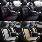 For Kia Luxury Car Seat Covers Full Set Front Rear Leather Pad 5-Seater Cushion