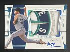 2022 National Treasures Matt Brash RPA Rookie Patch Auto 1/1 Mariners One Of One