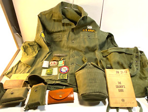 Full Vietnam Uniform Theater Made 173rd Airborne w/ pins and patches much more
