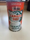 Canada Dry Orange Soda Flat Top Soda Can