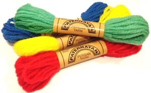 217 COLORS Paternayan Persian wool Yarn 8 yards 3-ply needlepoint #100 thru #645