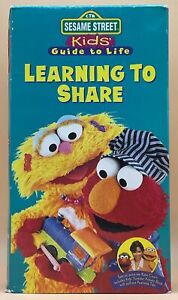 Sesame Street - Kids Guide to Life: Learning to Share VHS 1996 *Buy 2 Get 1*