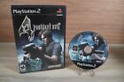 Resident Evil 4 Sony Black Label PS2 Tested/Works & Complete in Box CIB