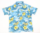Men's Kennington LTD California Hawaiian Button Up 100% Rayon Shirt Size Large