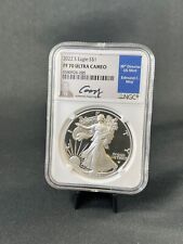 2022-S AMERICAN SILVER EAGLE PROOF PF70 ULTRA CAMEO NGC