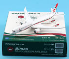 JC Wings 1:400 Biman Bangladesh Airlines B787-9 Diecast Model S2-AJY Flaps Down