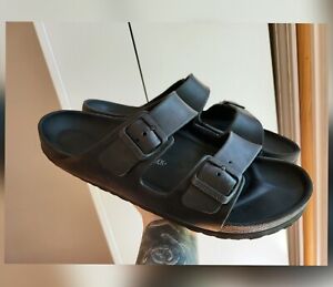 Birkenstock Sandals Black Rubber Mens 13US