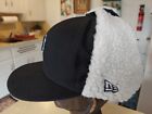 Pittsburgh Pirates Hat Cap Fitted Size 7 3/4 Sherpa Ear Flaps 59Fifty MLB Winter