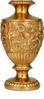 Decorative Vase Carved Centerpiece Vase, Flower Vase for Home Decoration, Gold